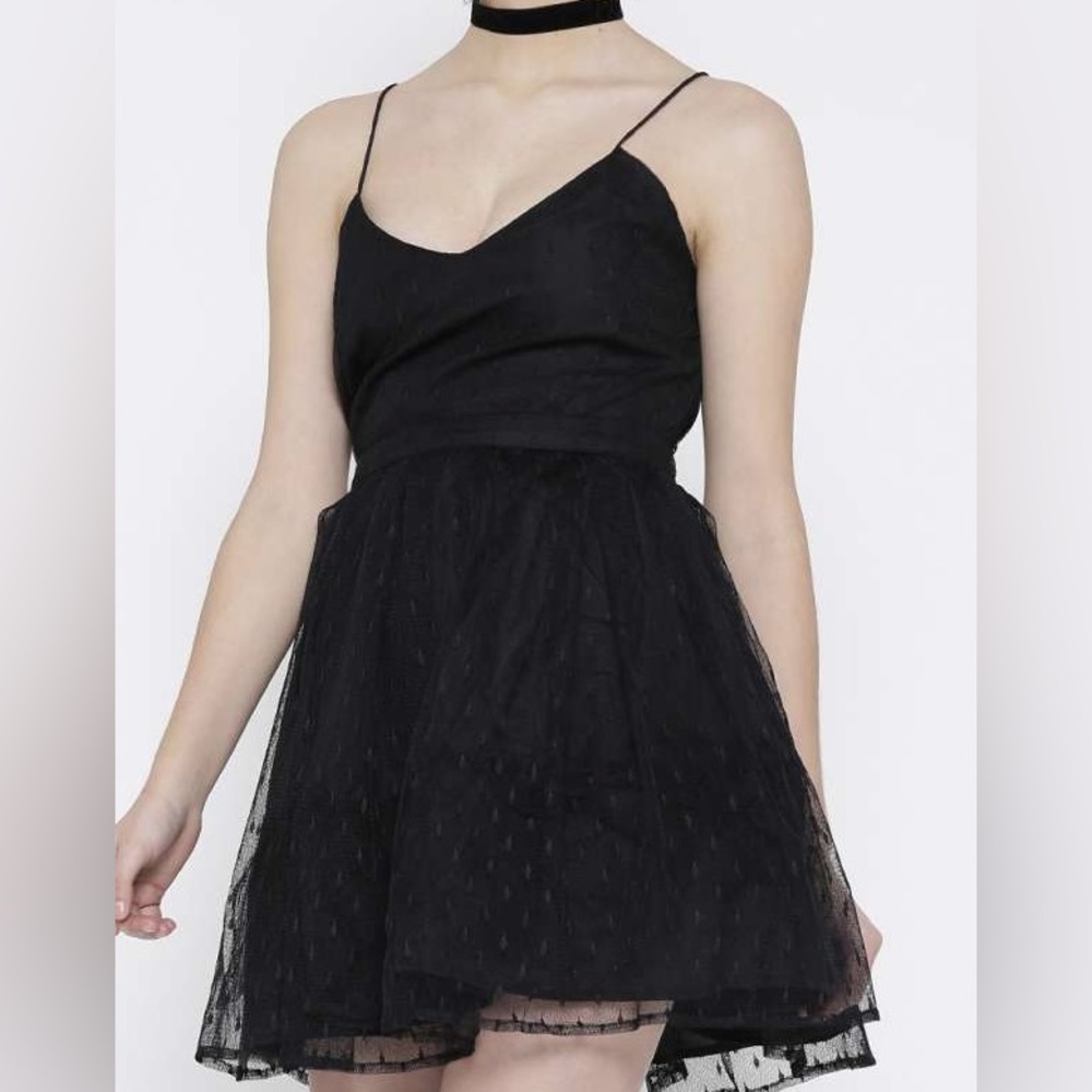 Black Poofy Dress